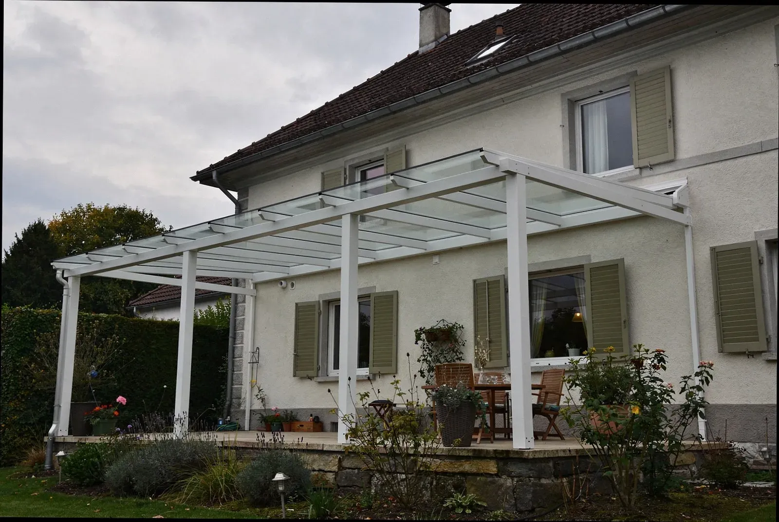 Freistehende Terrassenüberdachung in Hagen